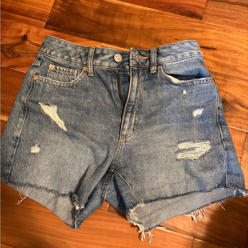 Garage Distressed Denim Women Shorts 03 26 (0802)‎